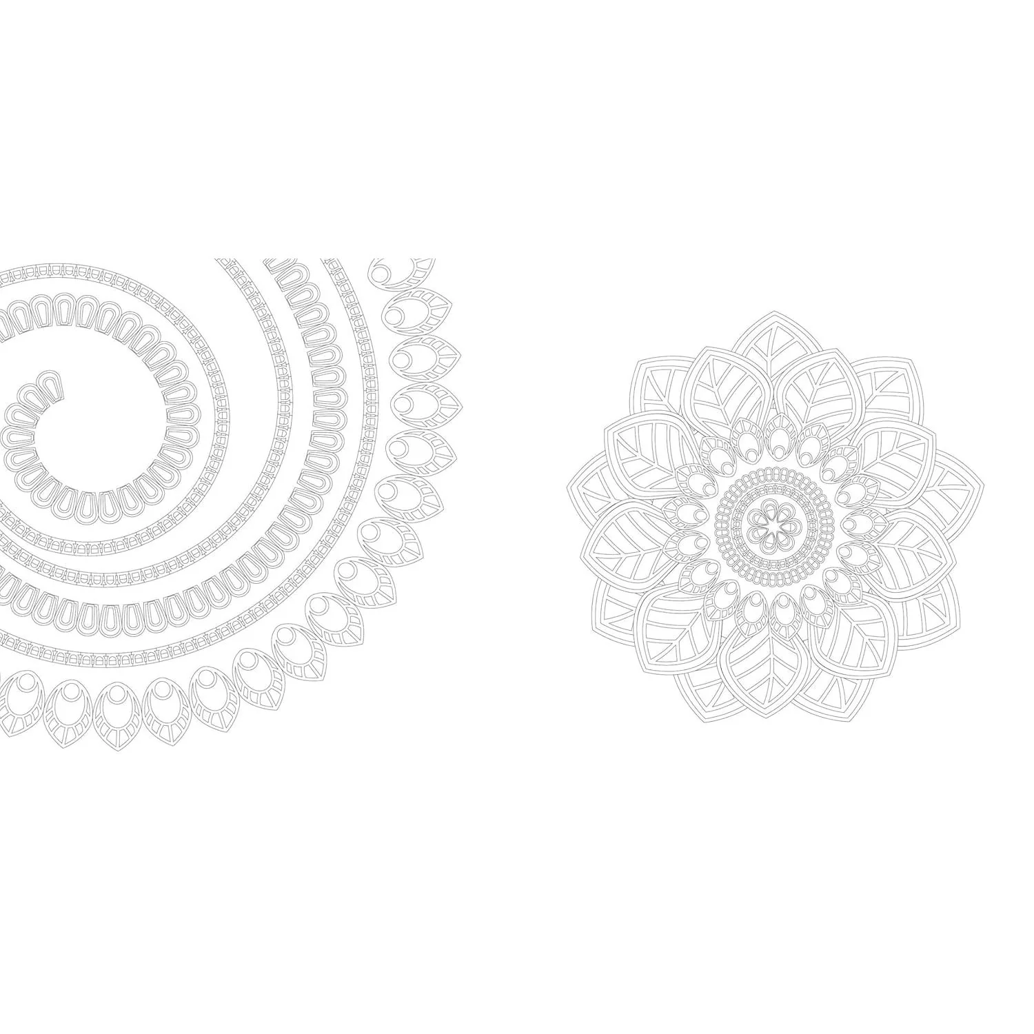 THE MANDALA COLORING BOOK - Image 4