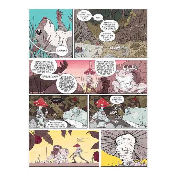 THE MUSHROOM KNIGHT GRAPHIC NOVEL - Image 6