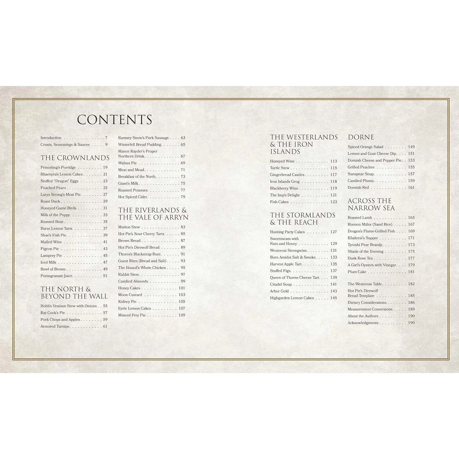 THE OFFICIAL WESTEROS COOKBOOK: RECIPES FROM GAMES OF THRONES AND HOUSE OF THE DRAGON - Image 2