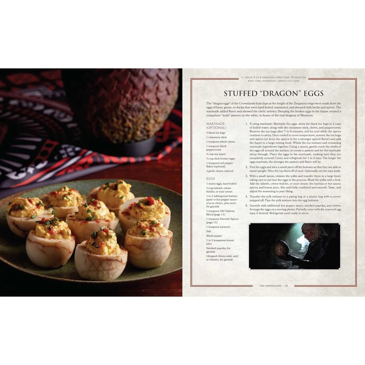 THE OFFICIAL WESTEROS COOKBOOK: RECIPES FROM GAMES OF THRONES AND HOUSE OF THE DRAGON - Image 3