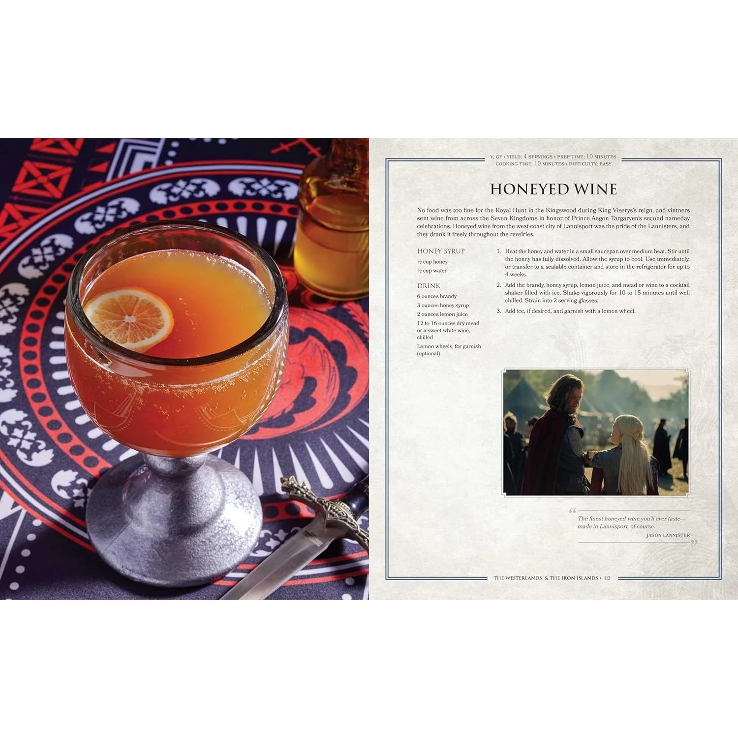 THE OFFICIAL WESTEROS COOKBOOK: RECIPES FROM GAMES OF THRONES AND HOUSE OF THE DRAGON - Image 5