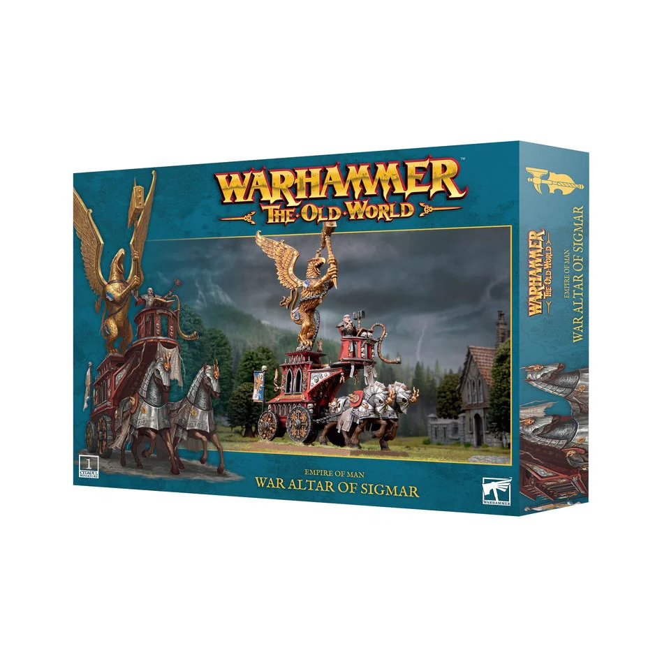 THE OLD WORLD EMPIRE OF MAN WAR ALTAR OF SIGMAR