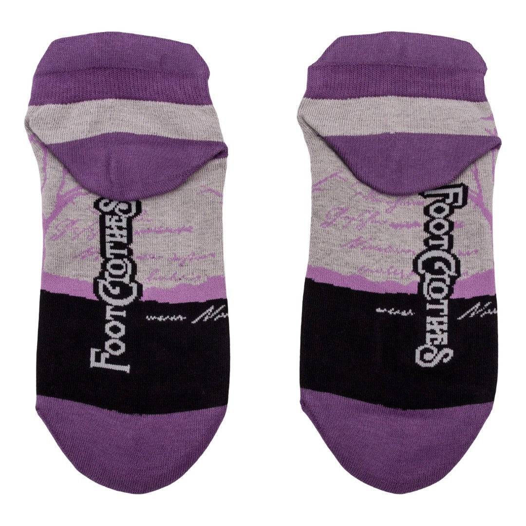 THE RAVEN POE ANKLE SOCKS BY FOOTCLOTHES - Image 4