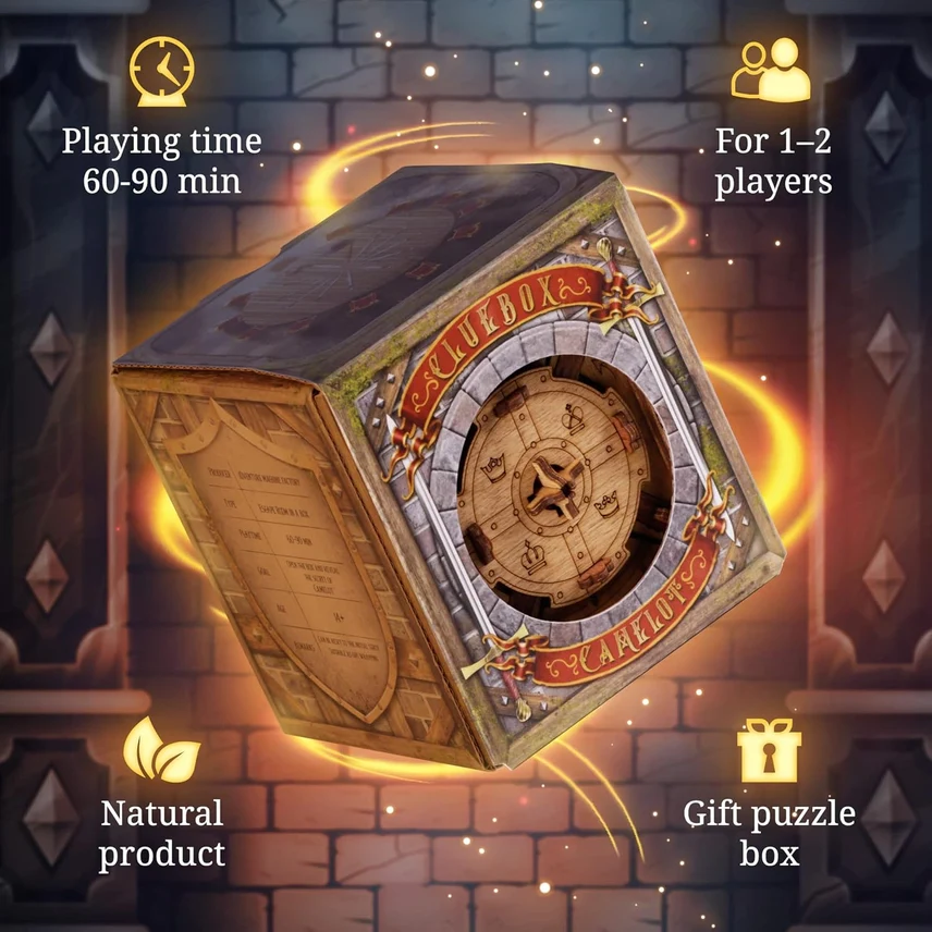 THE TRIAL OF CAMELOT CLUE BOX - Image 2