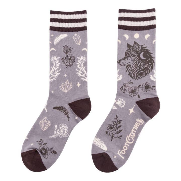 THE WOLF CREW SOCKS BY FOOTCLOTHES - Image 2