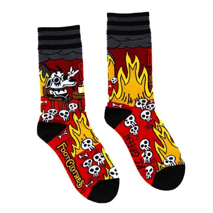 THIS IS BRUTAL CREW SOCKS BY FOOTCLOTHES - Image 2