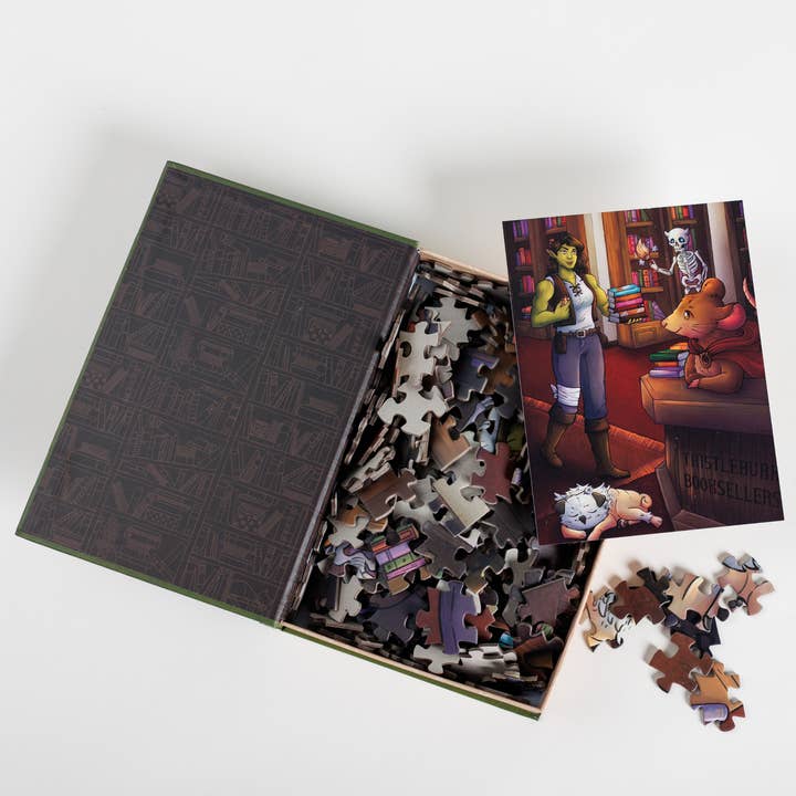 THISTLEBURR BOOKSELLERS: BOOKSHOPS AND BONEDUST 250PC PUZZLE - Image 2