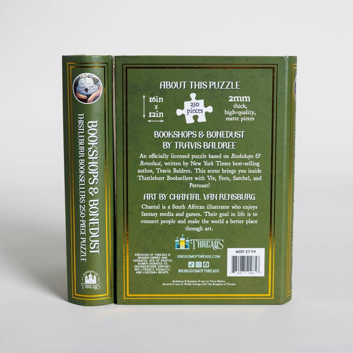THISTLEBURR BOOKSELLERS: BOOKSHOPS AND BONEDUST 250PC PUZZLE - Image 5