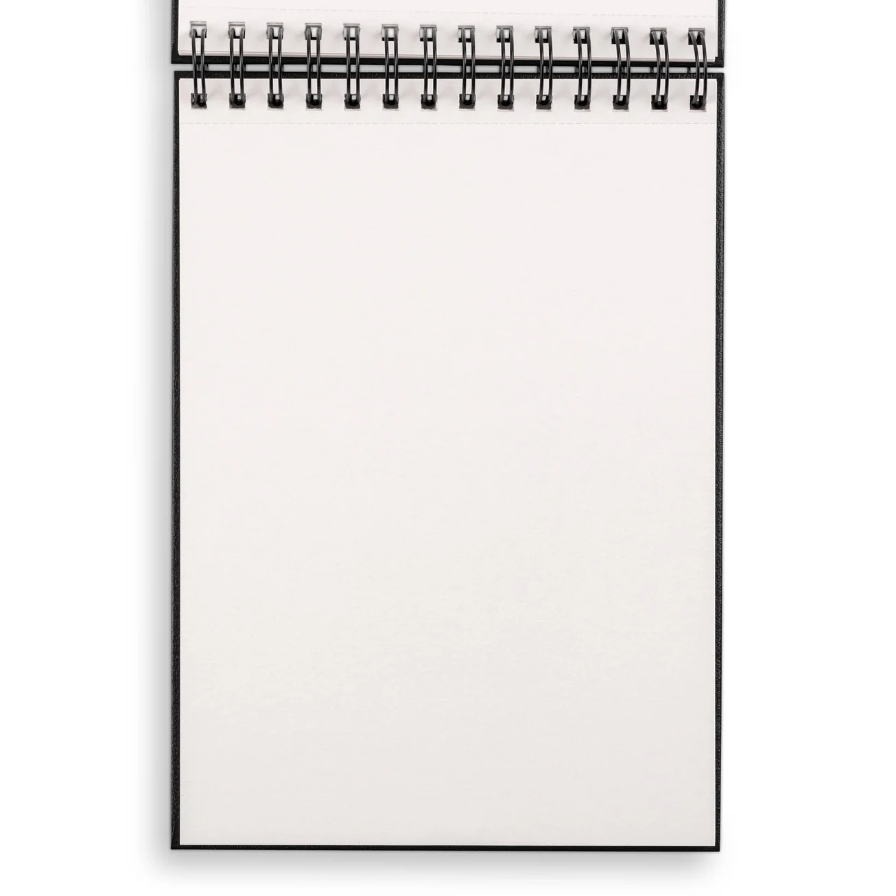 TOP SPIRAL BOUND BLACK 7 X 10 SKETCHBOOK - Image 2