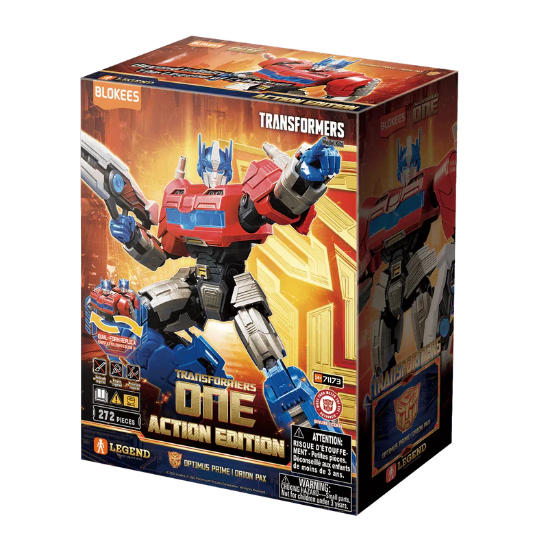 TRANSFORMERS BLOKEES ACTION EDITION OPTIMUS PRIME 04