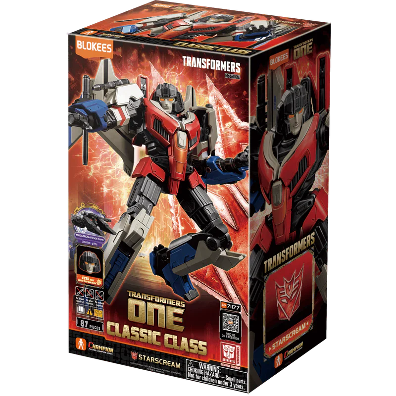TRANSFORMERS BLOKEES CLASSIC CLASS STARSCREAM