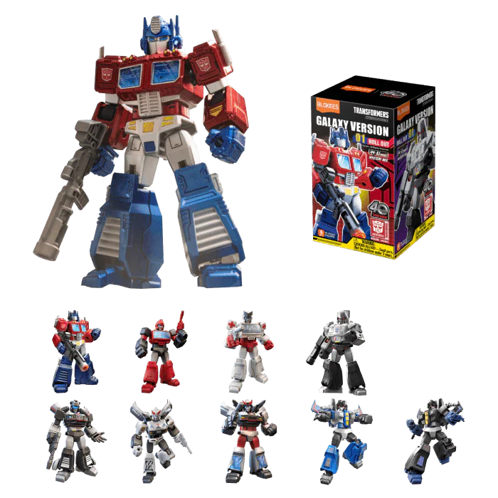 TRANSFORMERS BLOKEES GALAXY VERSION 01 ROLL OUT BLIND BOX
