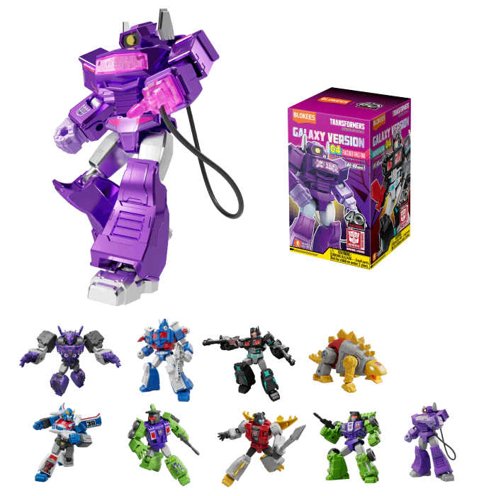 TRANSFORMERS BLOKEES GALAXY VERSION 04 FRACTURED SPACE-TIME BLIND BOX