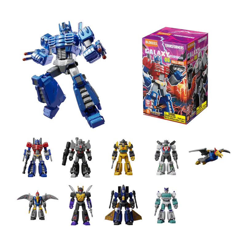 TRANSFORMERS BLOKEES GALAXY VERSION 06 PARALLEL UNIVERSE BLIND BOX