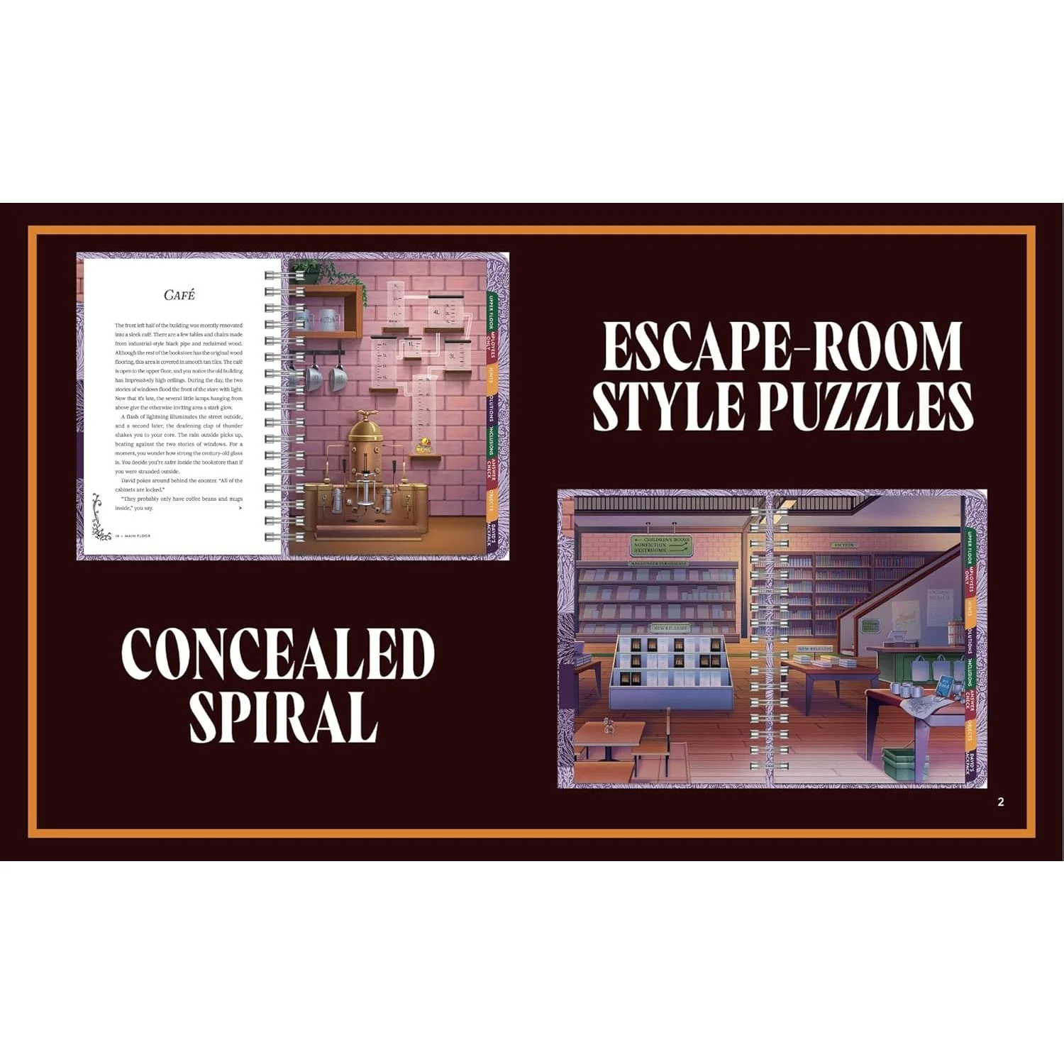 TRAPPED IN THE BOOKSTORE LOGIC PUZZLE BOOK - Image 3