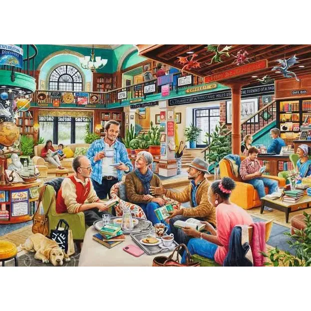 TURN THE PAGE BOOKCLUB 1000PC PUZZLE - Image 2