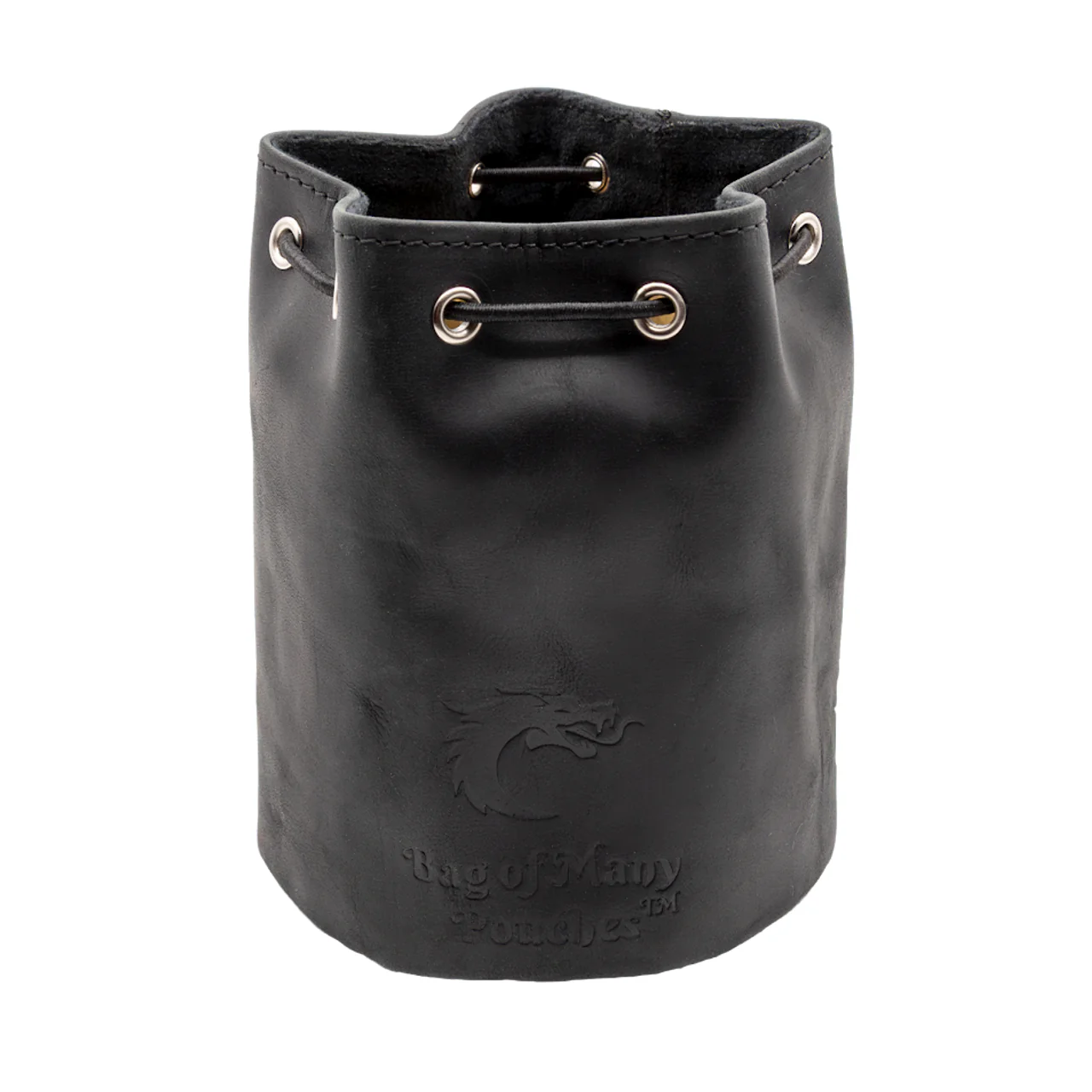 ULIMATE BAG OF MANY POUCHES: LEATHER DICE BAG