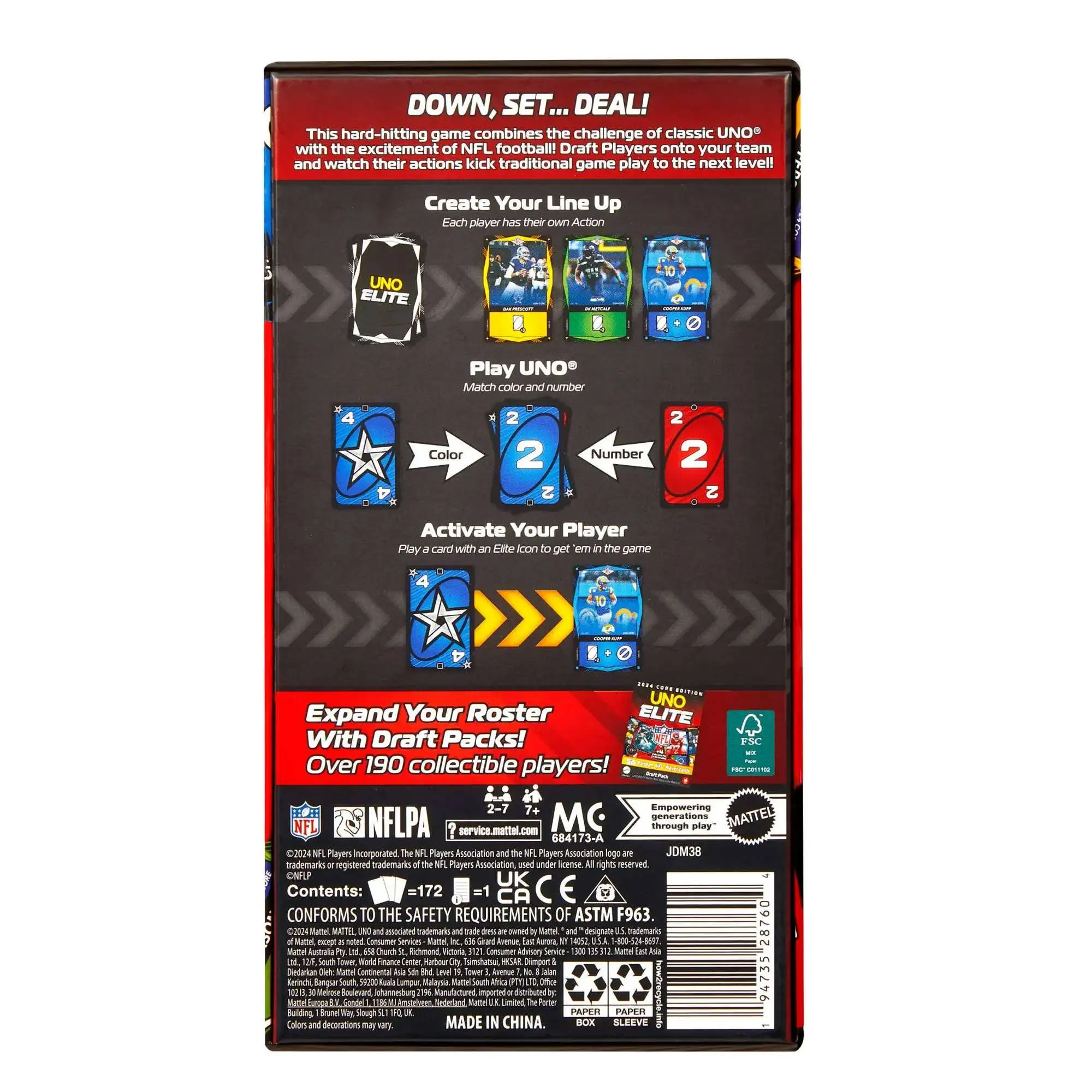 UNO NFL ELITE 2024 CORE EDITION - Image 2