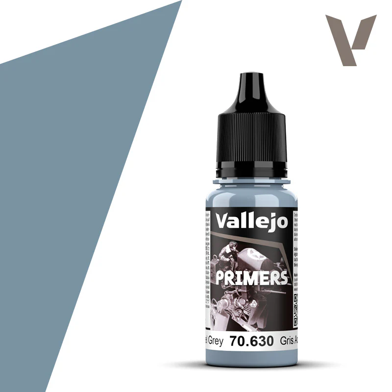 VALLEJO GAME AIR PRIMER STEEL GREY 18ML
