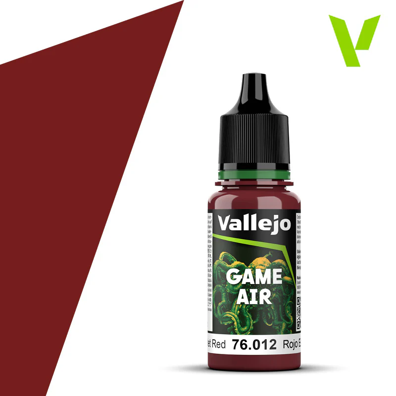 VALLEJO GAME AIR SCARLET RED 18ML