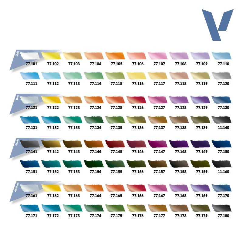 VALLEJO TRUE METALLIC METAL FULL COLLECTION PAINT SET IN STORAGE CASE (80 COLORS) - Image 3
