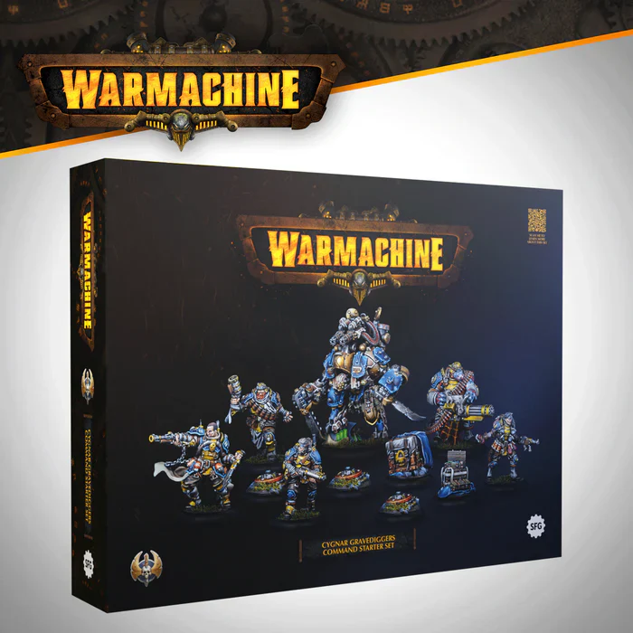 WARMACHINE CYGNAR GRAVEDIGGERS COMMAND STARTER