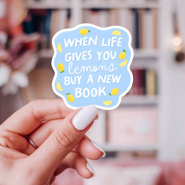 WHEN LIFE GIVES YOU LEMONS STICKER - Image 2