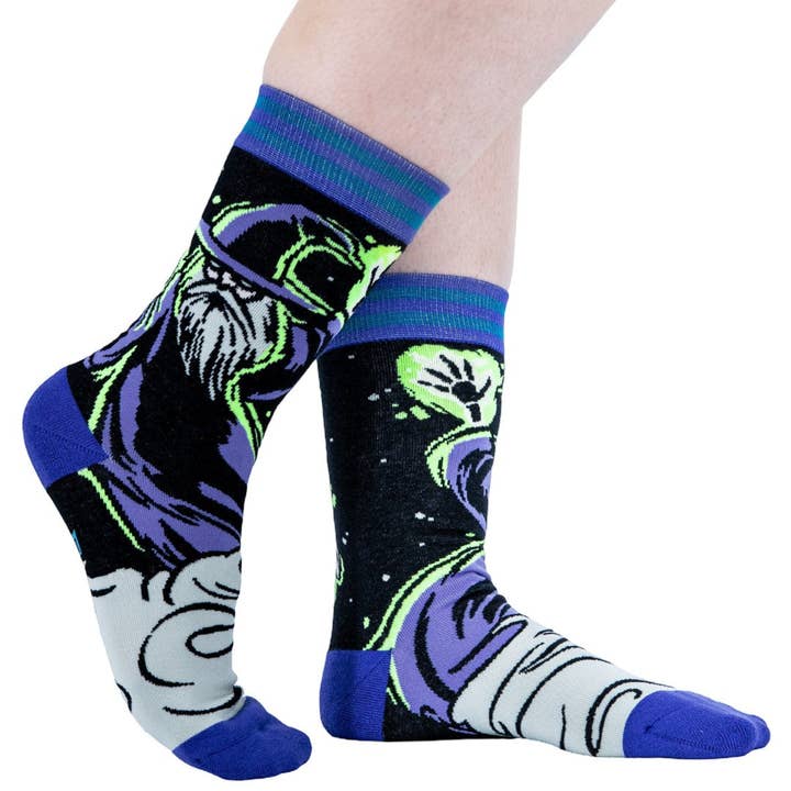 WICKED WIZARDRY CREW SOCKS BY FOOTCLOTHES - Image 4