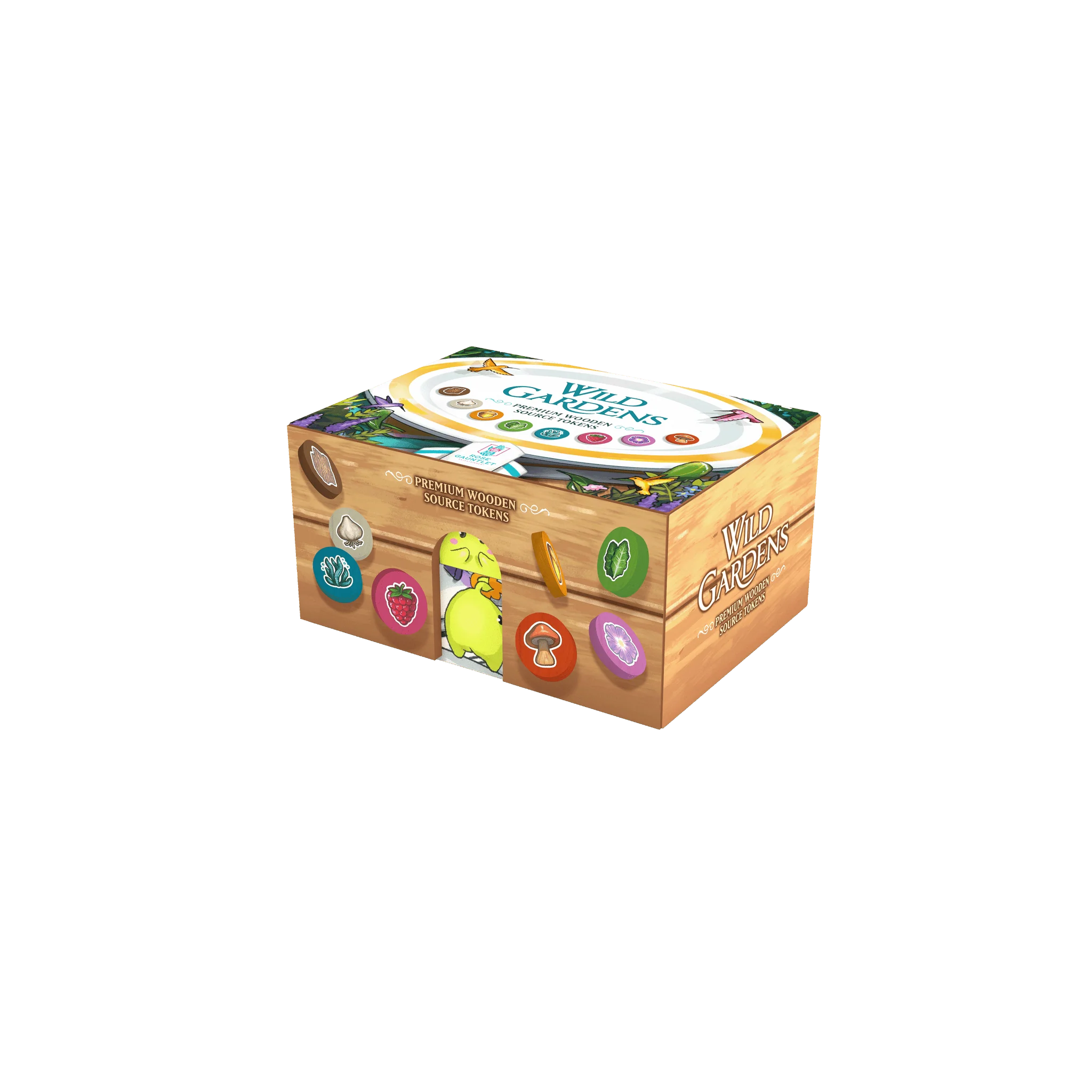 WILD GARDENS PREMIUM WOODEN SOURCE TOKEN PACK - Image 2