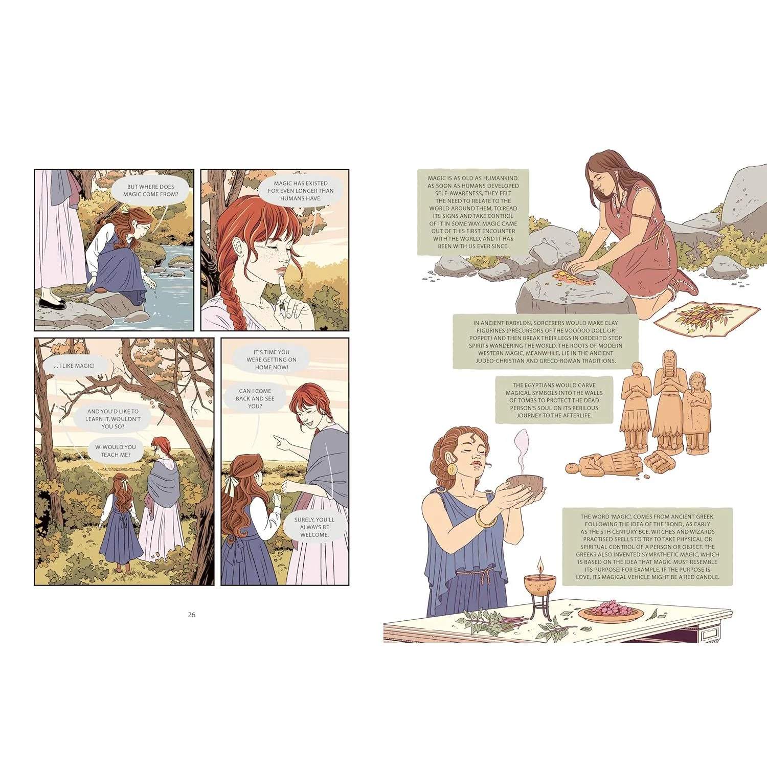WITCHCRAFT, A GRAPHIC HISTORY: STORIES OF WISE WOMEN, HEALERS, AND MAGIC BY LINDSAY SQUIRE AND LISA SALSI - Image 2