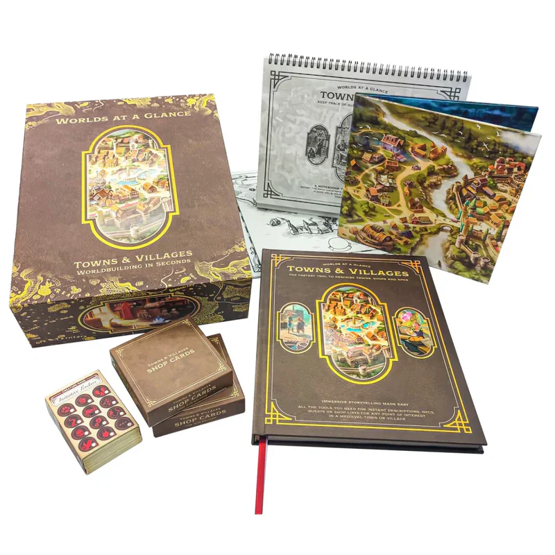 WORLDS AT A GLANCE RPG BOX SET - Image 2