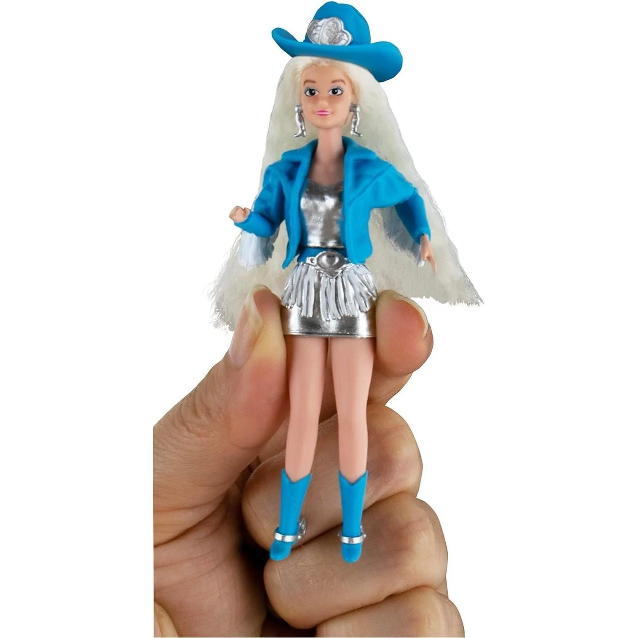 WORLD'S SMALLEST BARBIE COWGIRL AND ROLLERBLADER FIGURES - Image 2