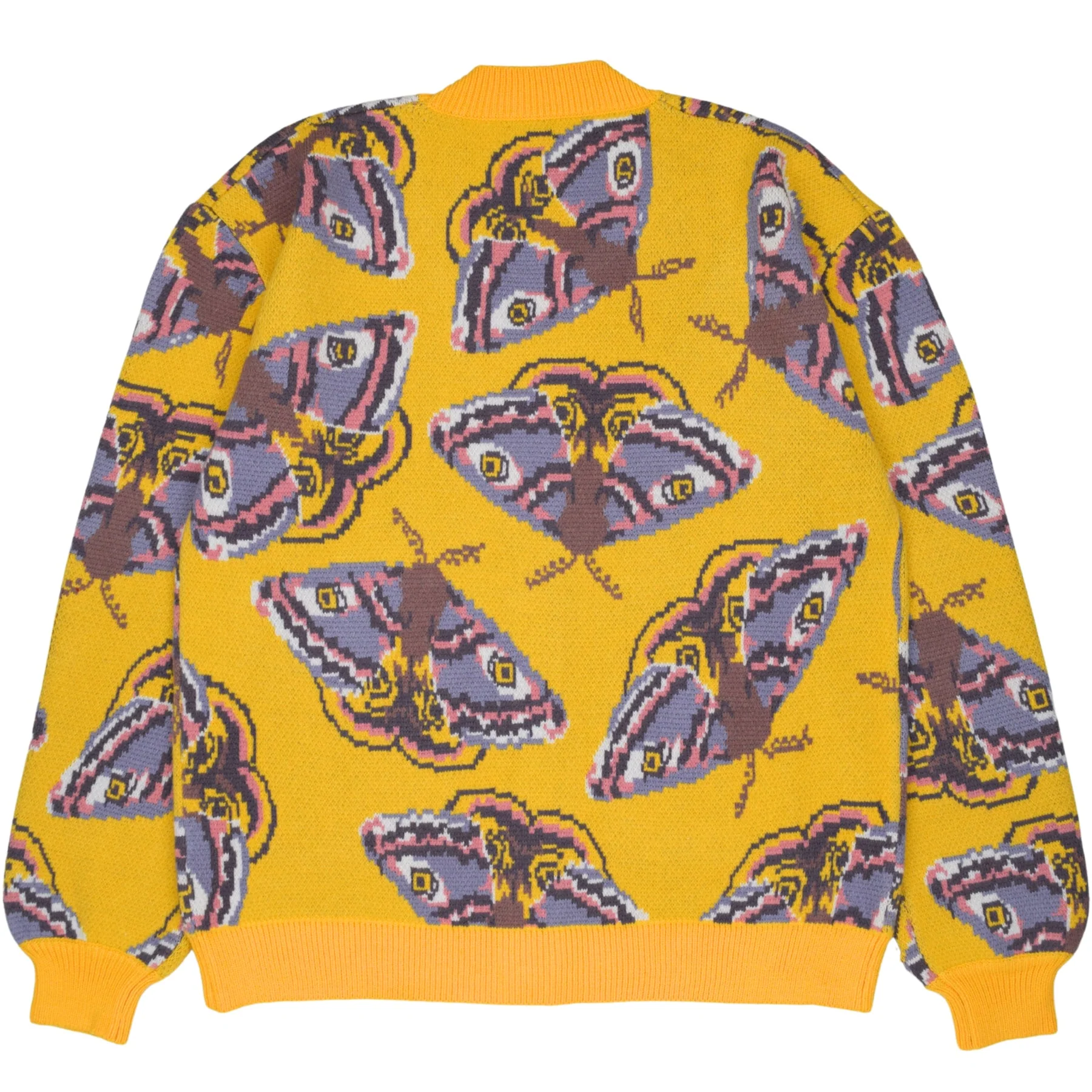 YELLOW EMPEROR MOTH CARDIGAN - Image 2